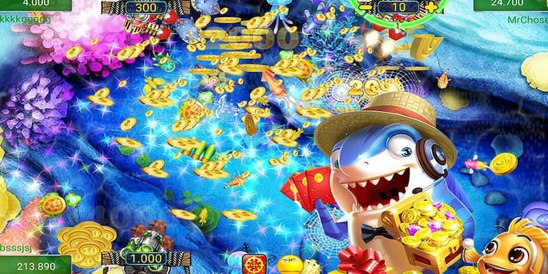 Bắn cá ăn xu siêu hấp dẫn chỉ có tại sân chơi 77Bet đẳng cấp 7 Giới thiệu game bắn cá ăn xu