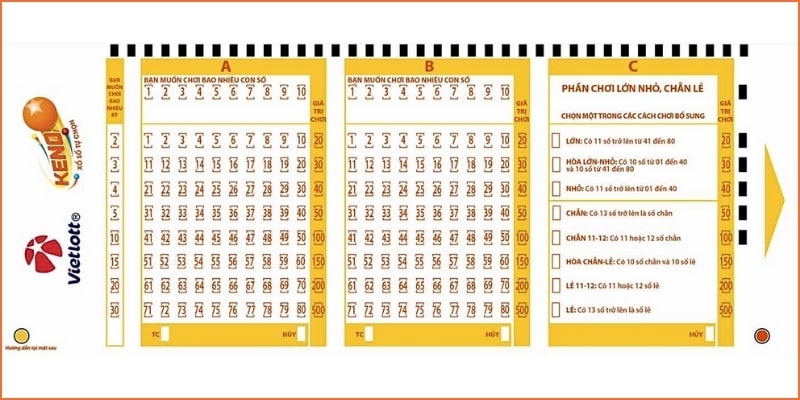 Người chơi tham gia cược keno hấp dẫn