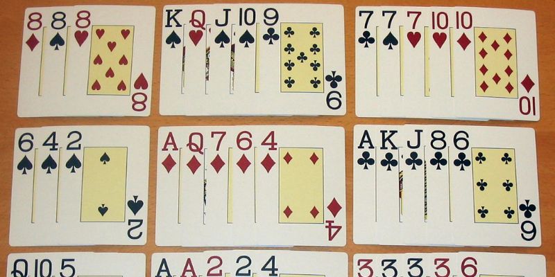 chơi bài mậu binh Các trường hợp trong mậu binh được tính là chiến thắng