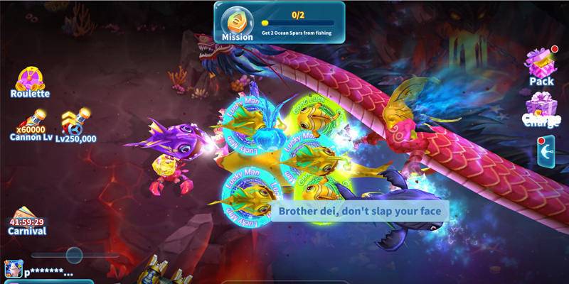 Bạn cần có may mắn và mức cược lớn thì mới diệt được cá đặc biệt